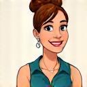 Cartoon avatar of Sarah 'Grill Queen' Davies.